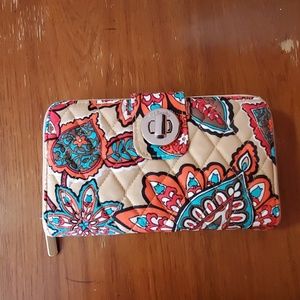 Vera Bradley Turn Lock Wallet